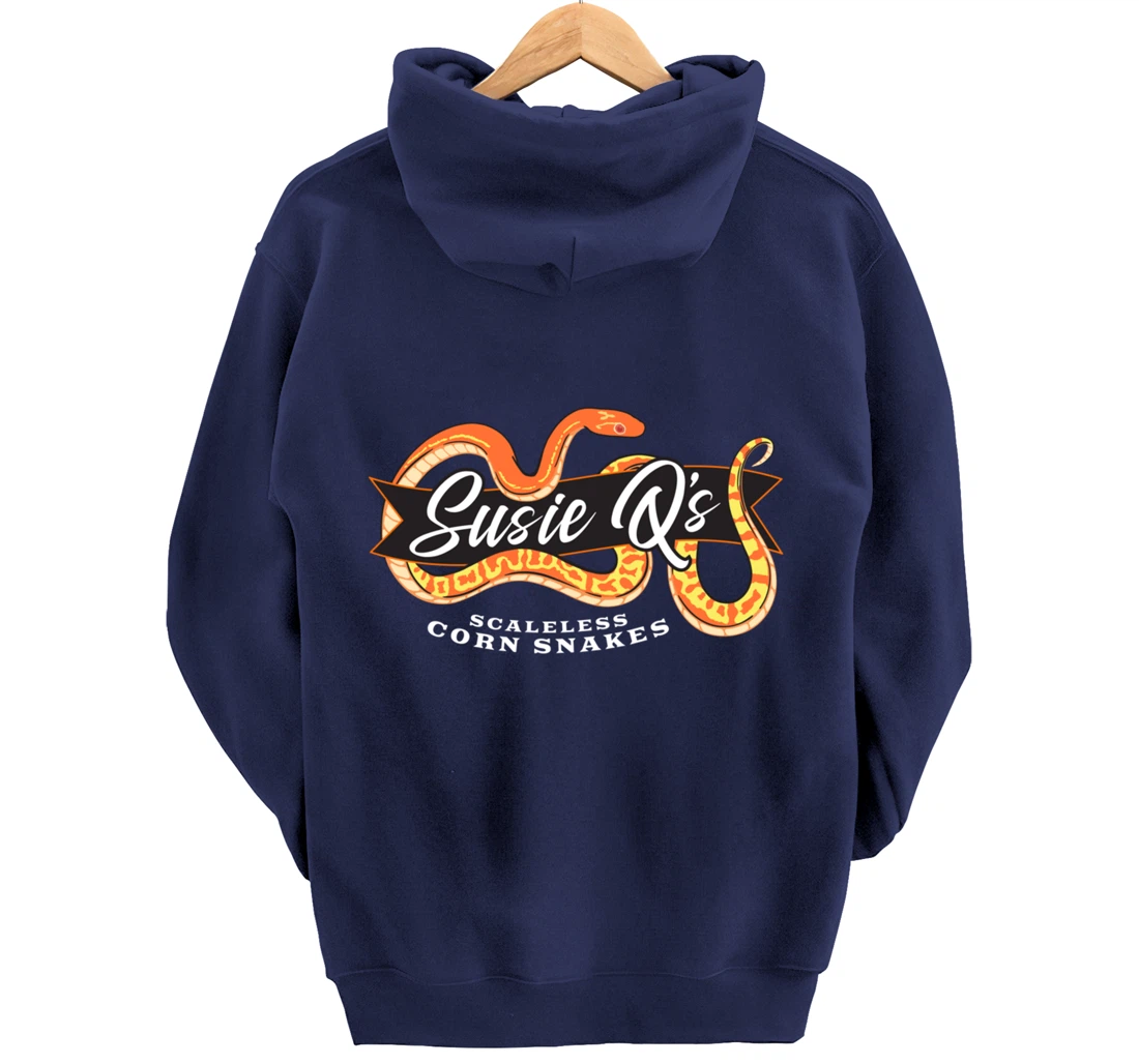 Susie Q's Scaleless Corn Snakes Pullover Hoodie