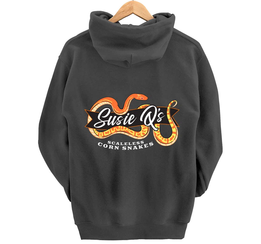 Susie Q's Scaleless Corn Snakes Pullover Hoodie