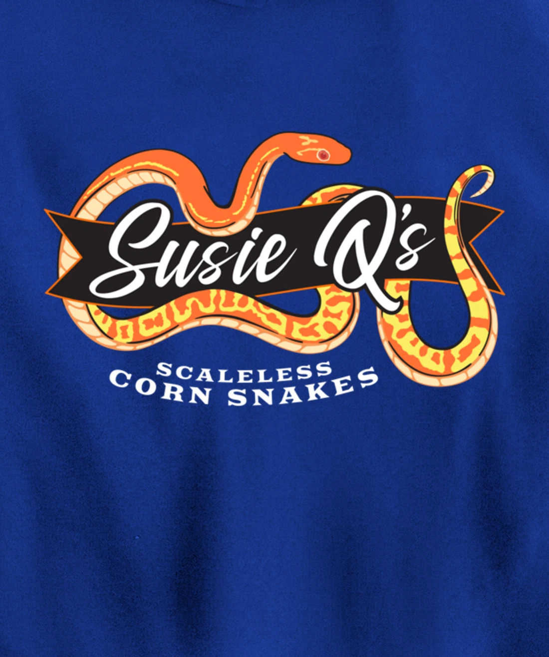 Susie Q's Scaleless Corn Snakes Pullover Hoodie