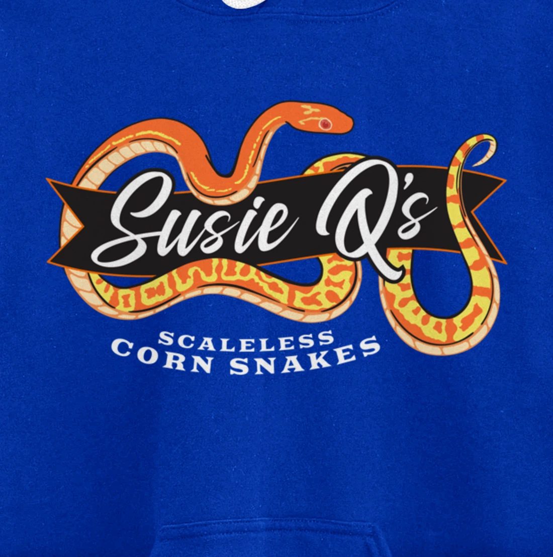 Susie Q's Scaleless Corn Snakes Pullover Hoodie