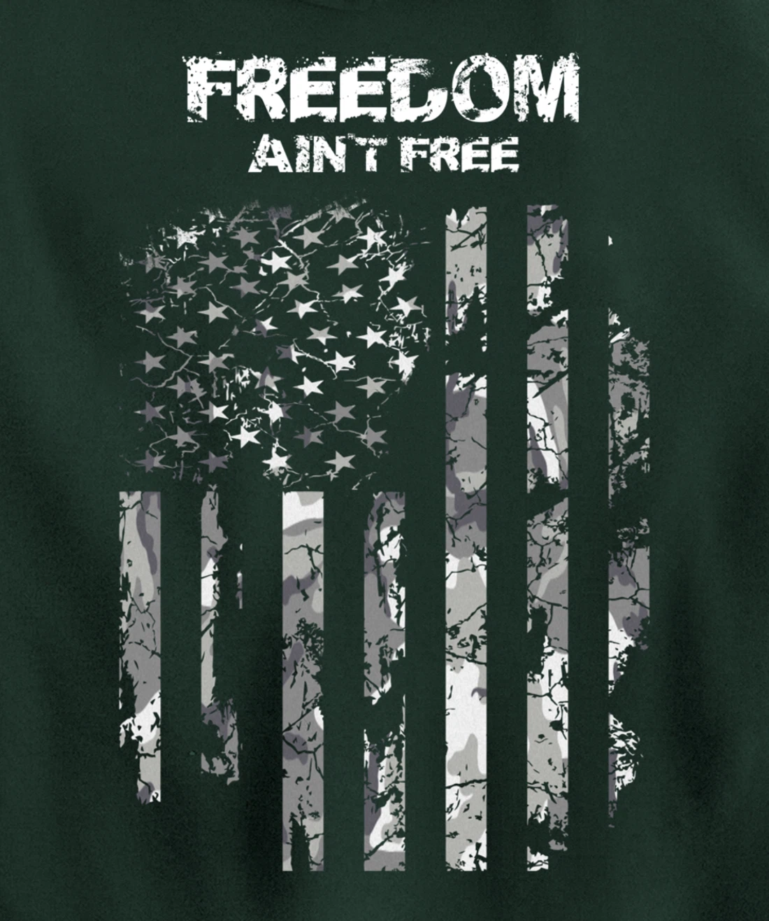 Freedom Ain't Free Pullover Hoodie
