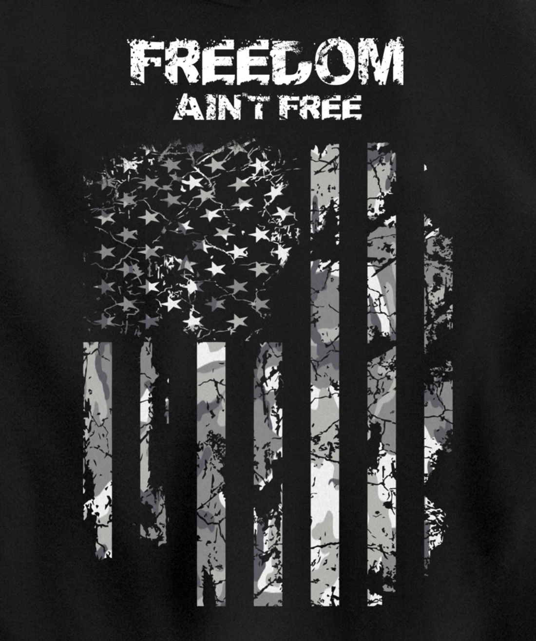 Freedom Ain't Free Pullover Hoodie