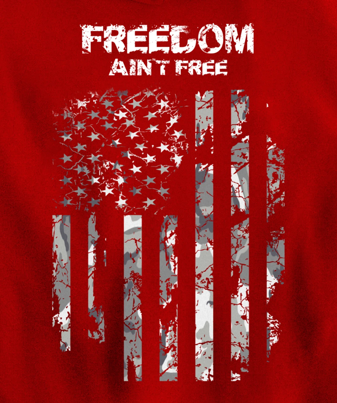 Freedom Ain't Free Pullover Hoodie