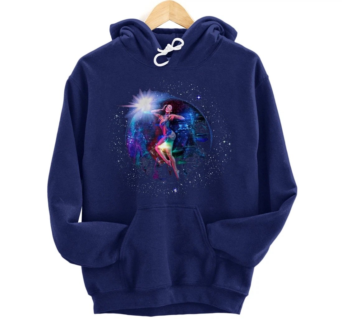 The vintage cat art style Pullover Hoodie