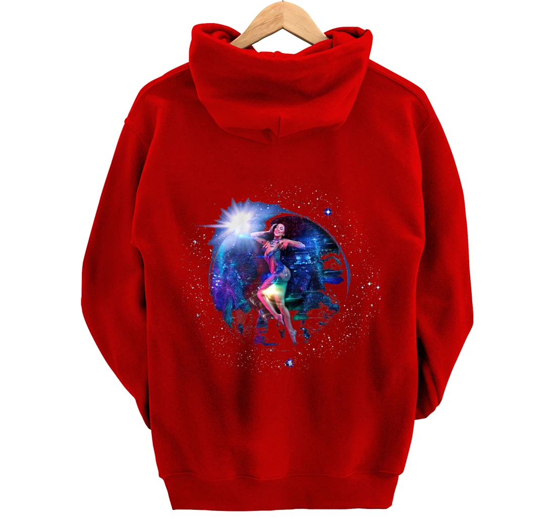 The vintage cat art style Pullover Hoodie
