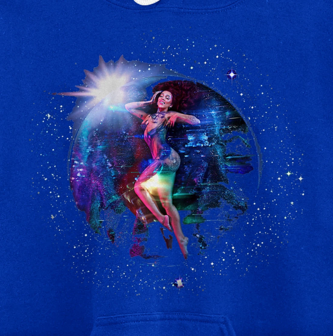 The vintage cat art style Pullover Hoodie