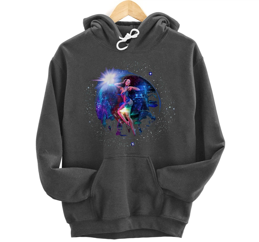 The vintage cat art style Pullover Hoodie