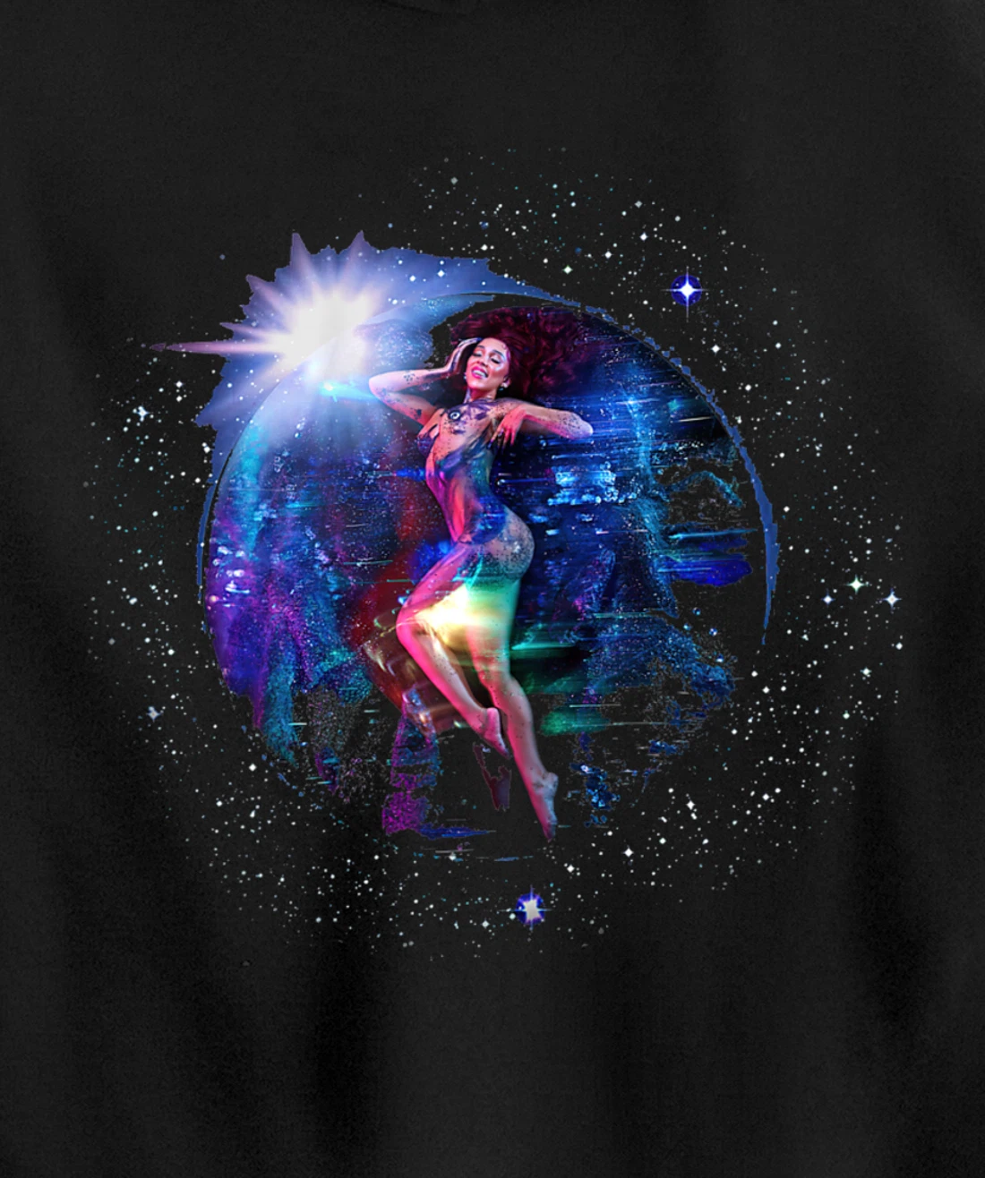 The vintage cat art style Pullover Hoodie