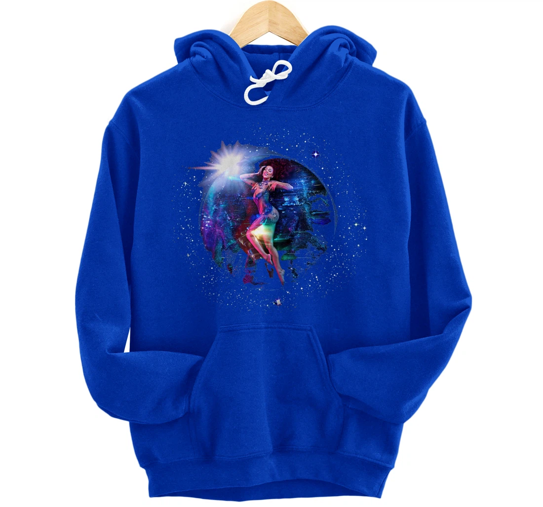 The vintage cat art style Pullover Hoodie