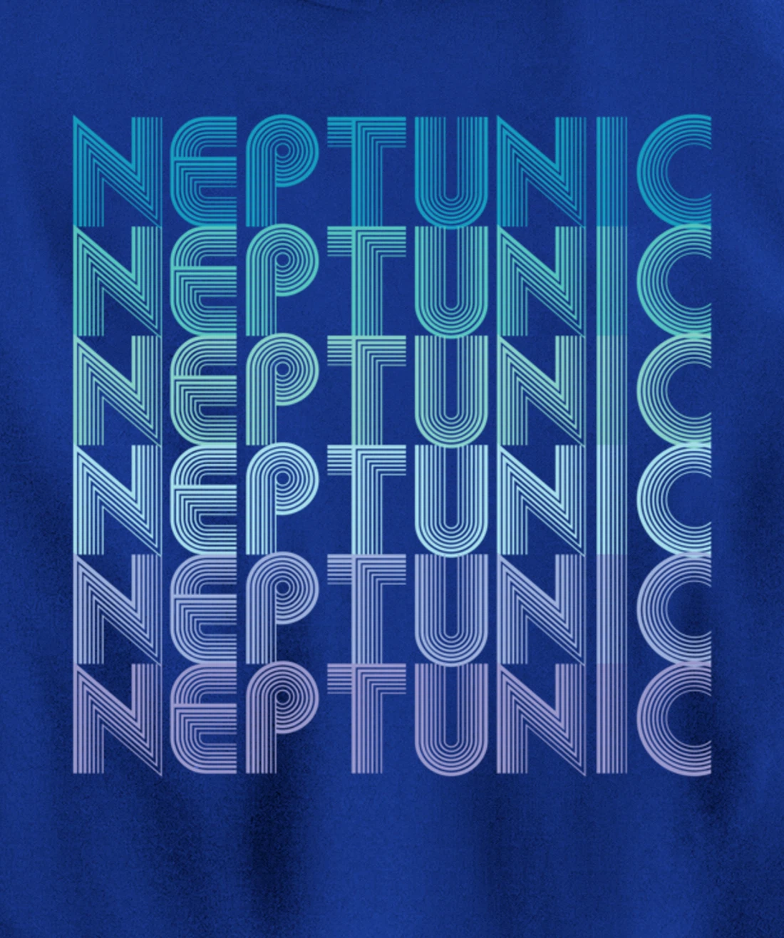 Neptunic (Nomascsexual) Pride Flag LGBTA Vintage Retro Pullover Hoodie