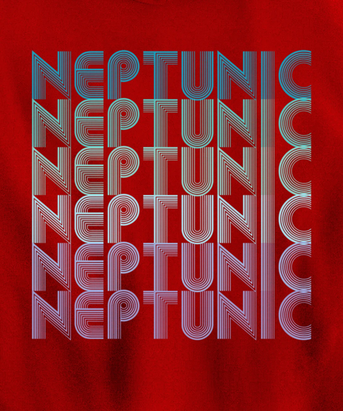 Neptunic (Nomascsexual) Pride Flag LGBTA Vintage Retro Pullover Hoodie