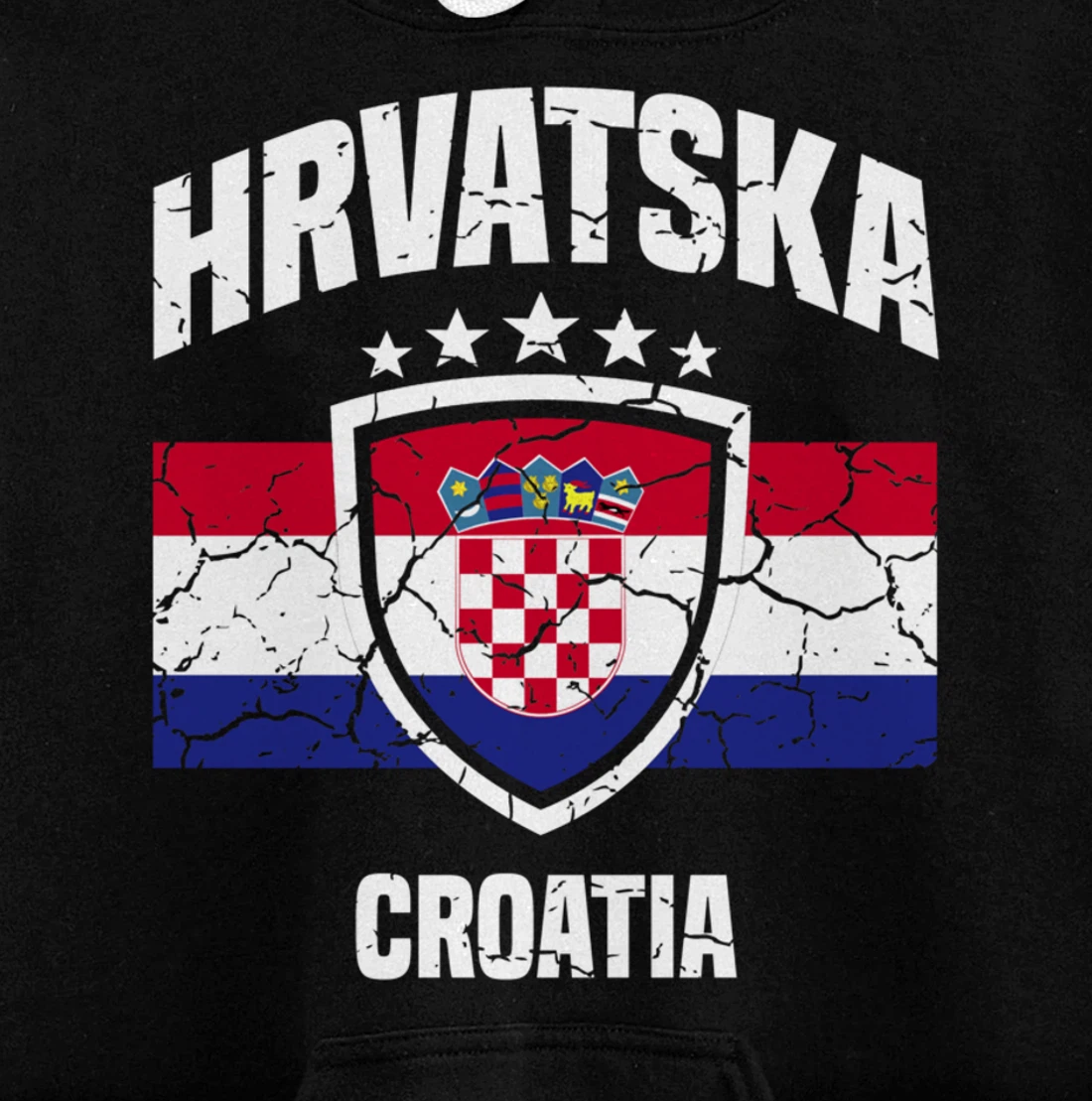 Hrvatska Croatia Croatian Pullover Hoodie
