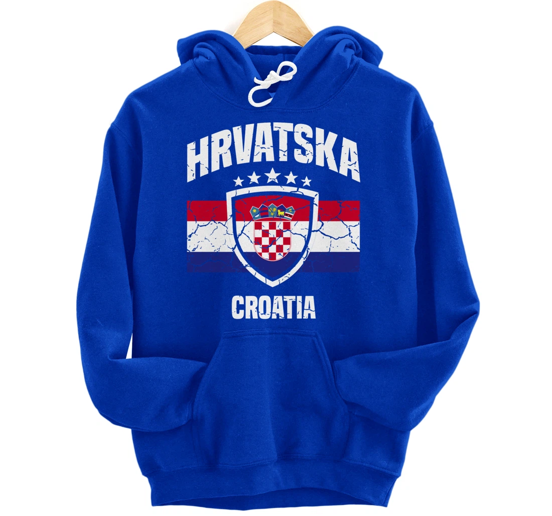 Hrvatska Croatia Croatian Pullover Hoodie
