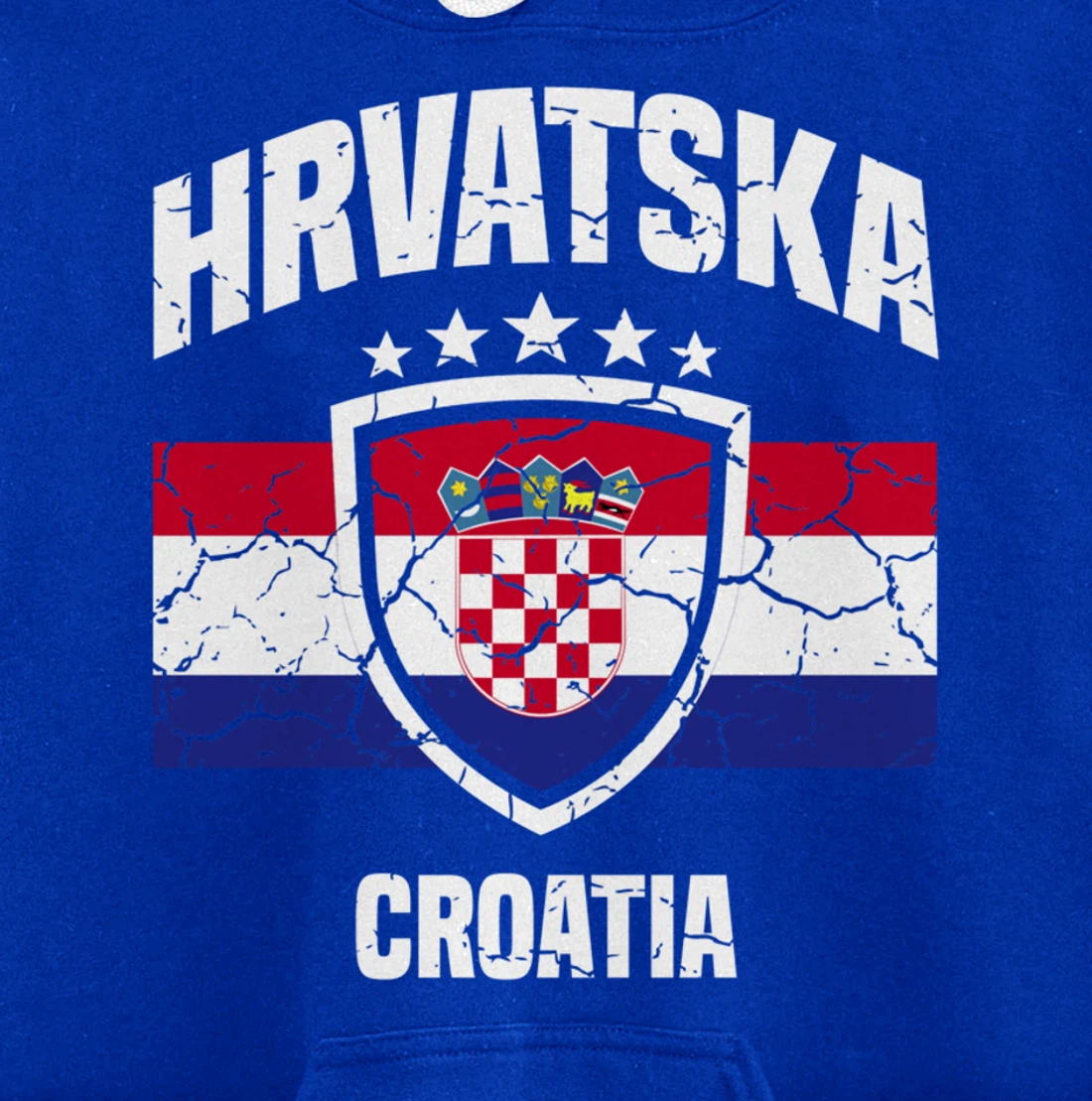 Hrvatska Croatia Croatian Pullover Hoodie