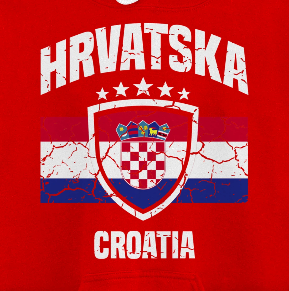 Hrvatska Croatia Croatian Pullover Hoodie