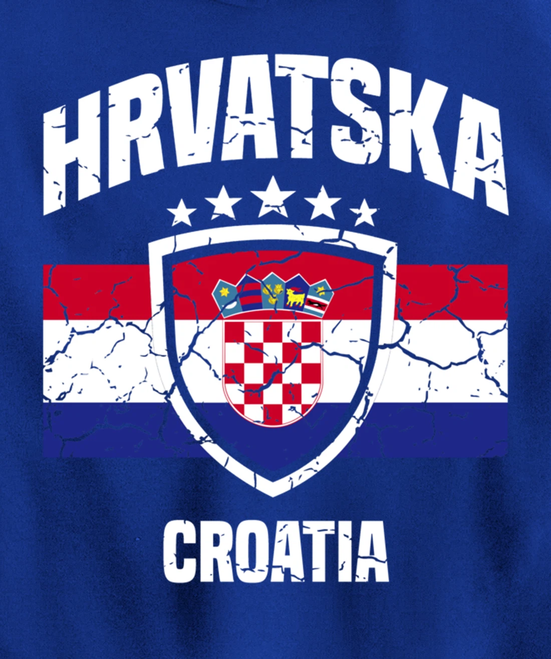 Hrvatska Croatia Croatian Pullover Hoodie