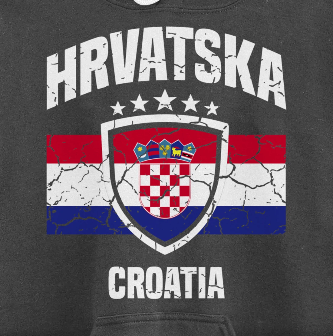 Hrvatska Croatia Croatian Pullover Hoodie