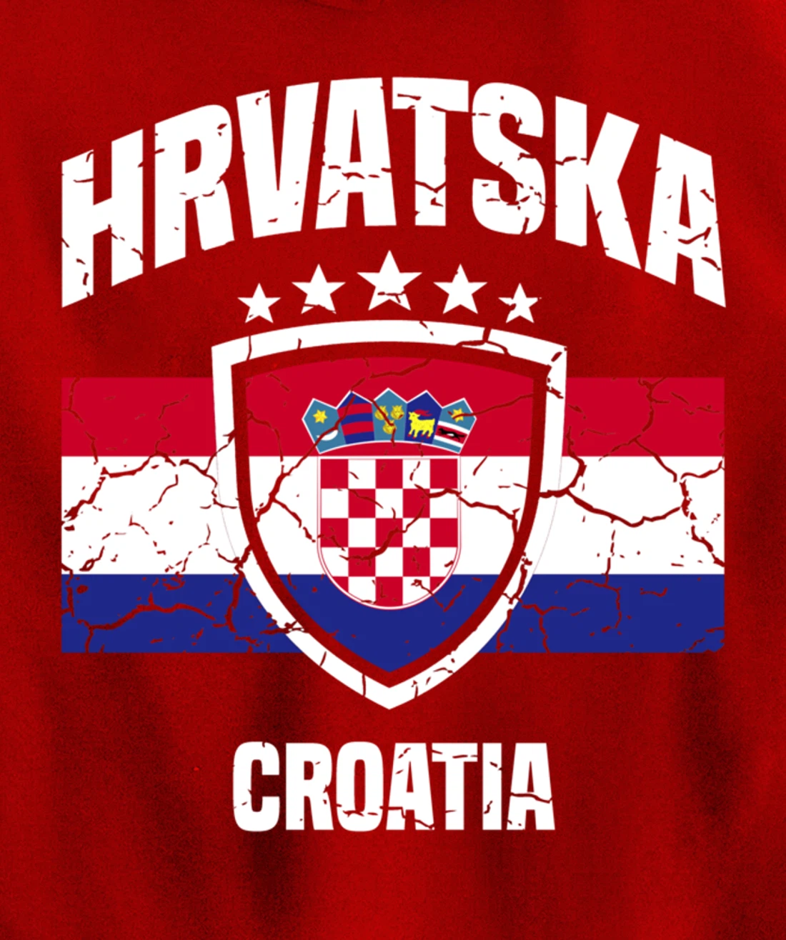 Hrvatska Croatia Croatian Pullover Hoodie