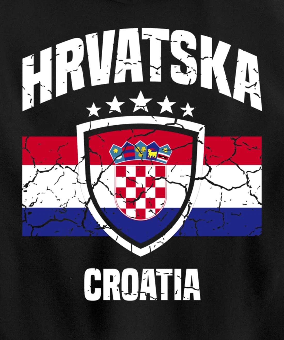 Hrvatska Croatia Croatian Pullover Hoodie