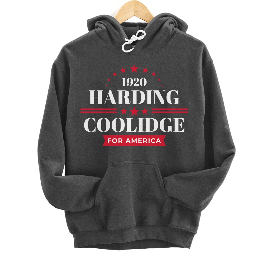 Warren Harding Calvin Coolidge Pullover Hoodie
