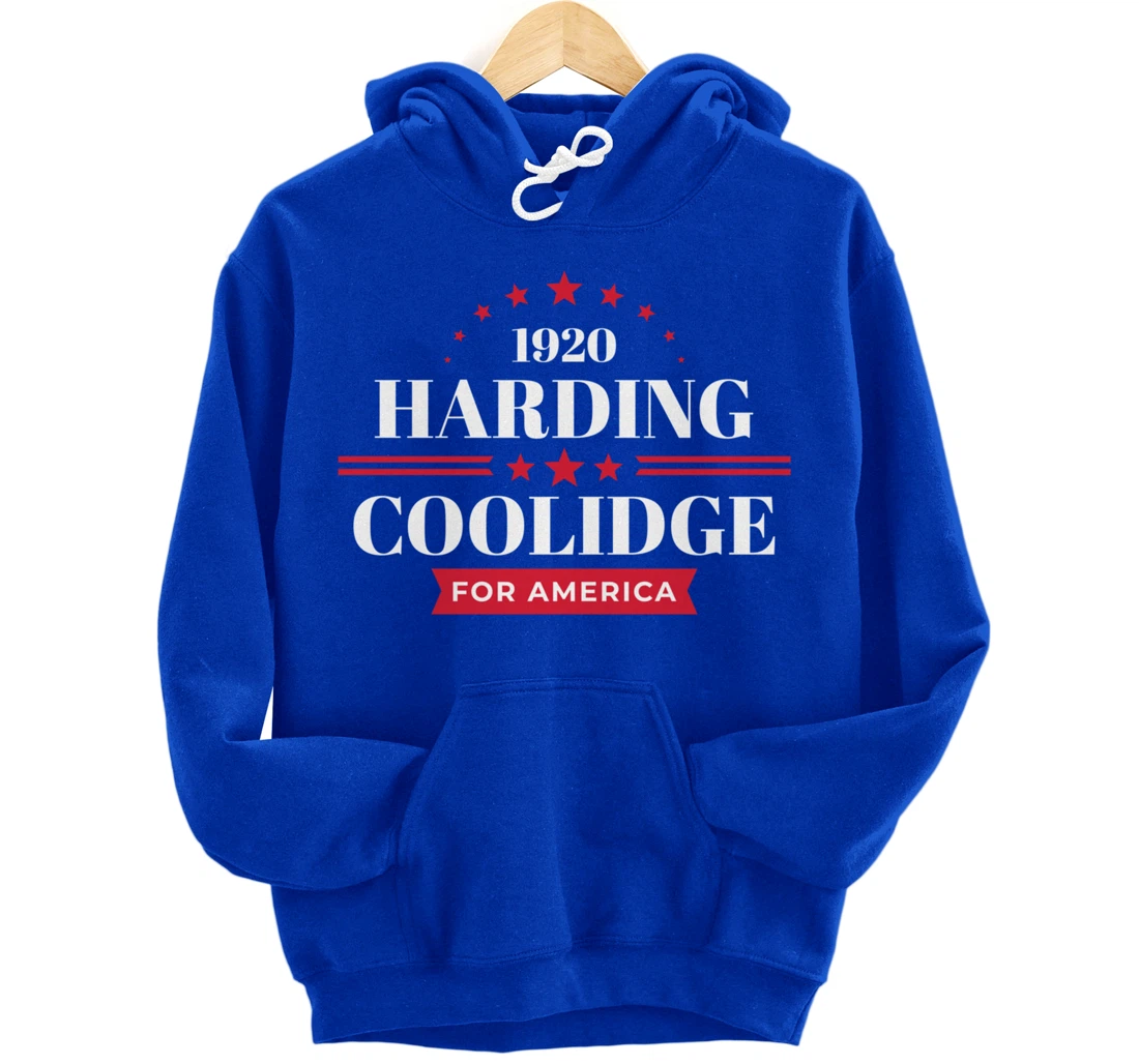 Warren Harding Calvin Coolidge Pullover Hoodie