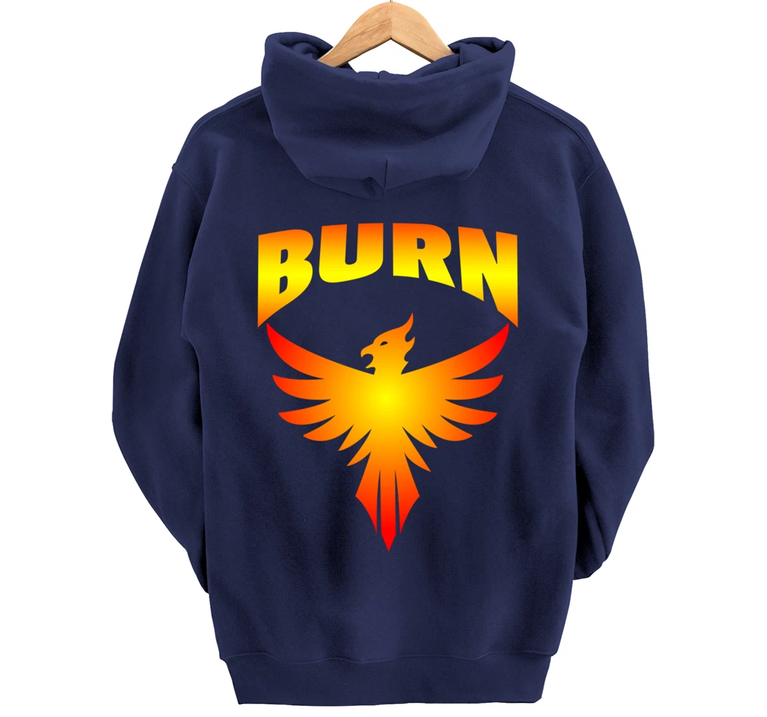 Burn Phoenix Firebird Pullover Hoodie