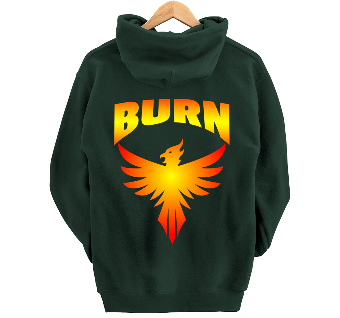 Burn Phoenix Firebird Pullover Hoodie