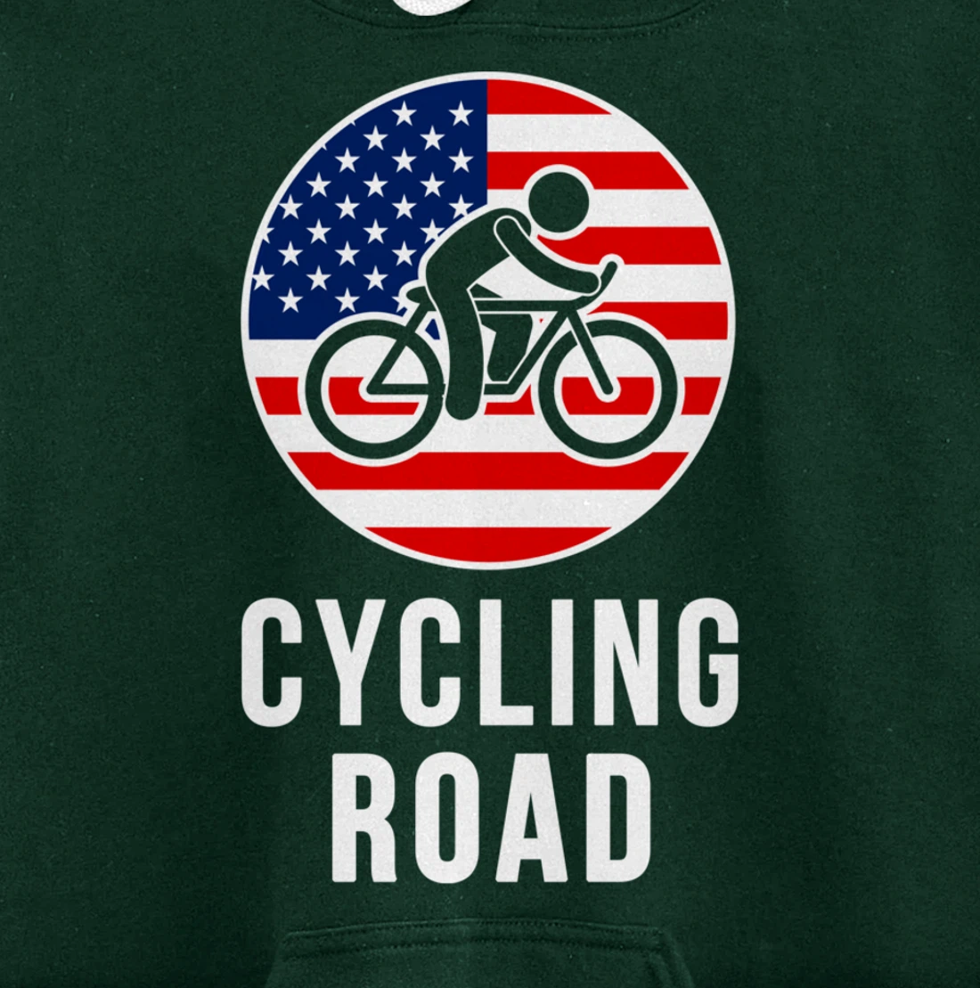 Cycling Road USA Pullover Hoodie