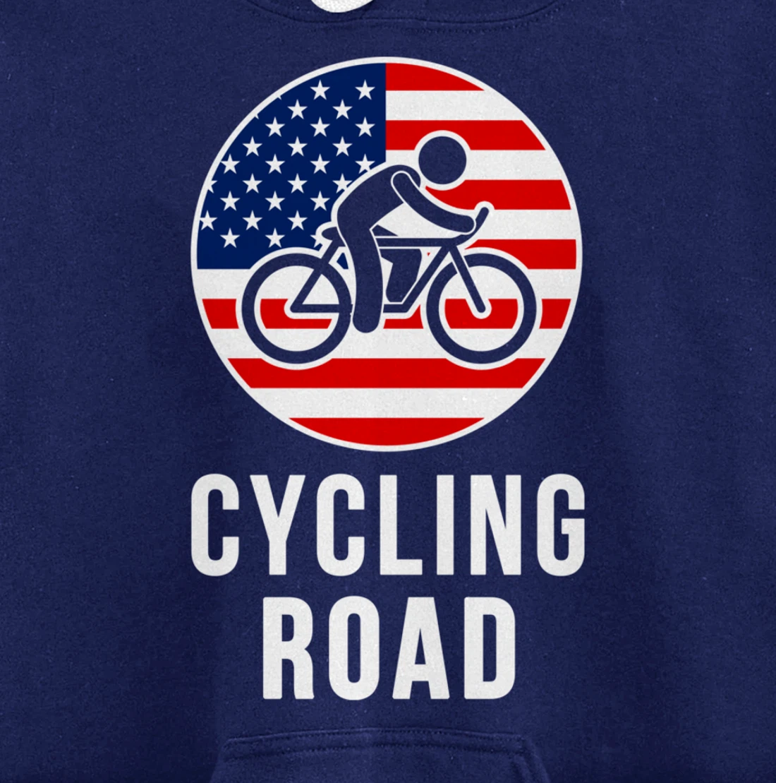 Cycling Road USA Pullover Hoodie