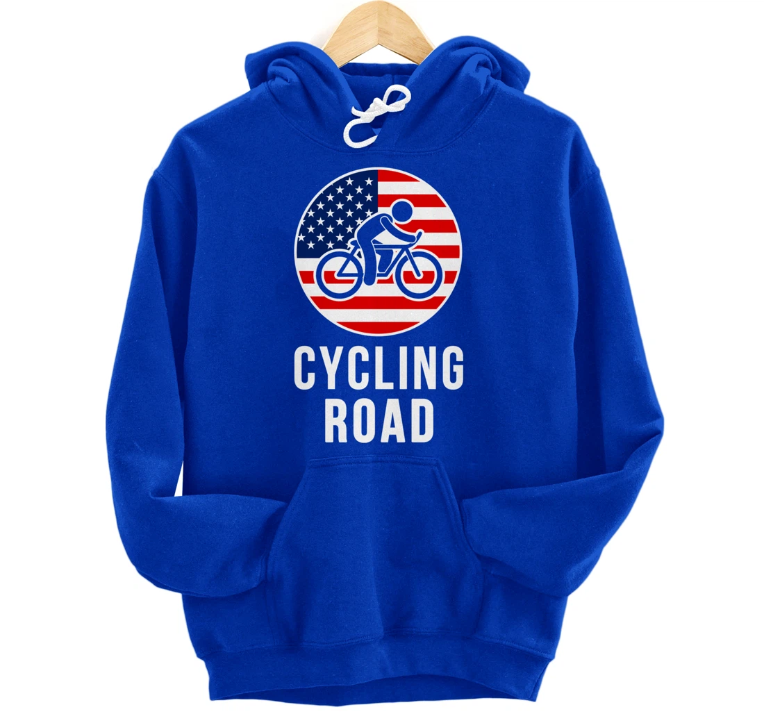 Cycling Road USA Pullover Hoodie