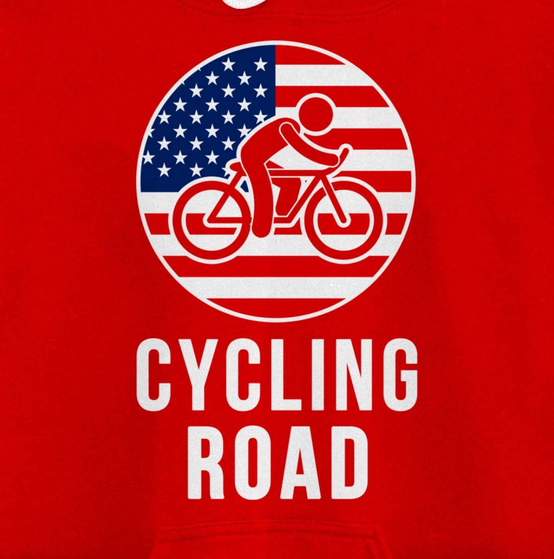 Cycling Road USA Pullover Hoodie