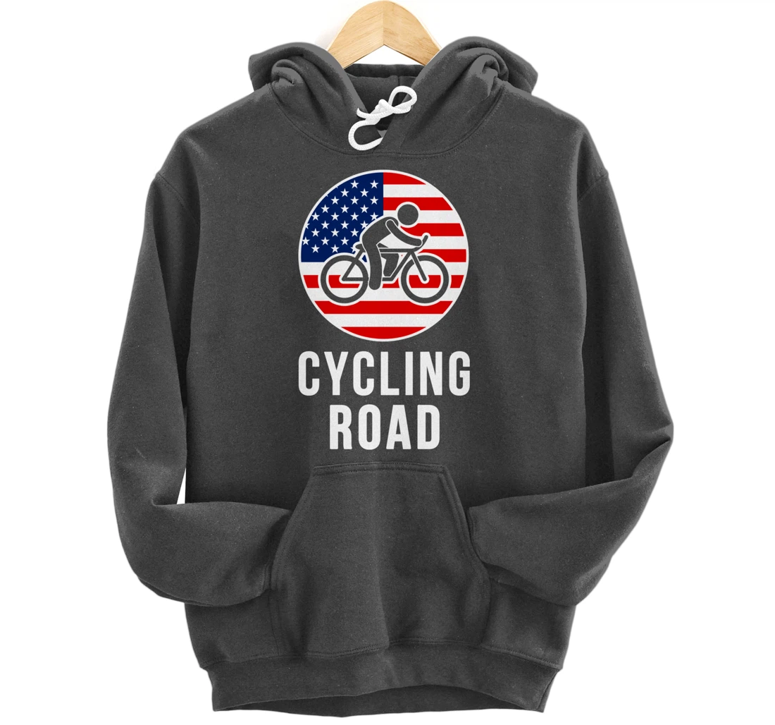 Cycling Road USA Pullover Hoodie