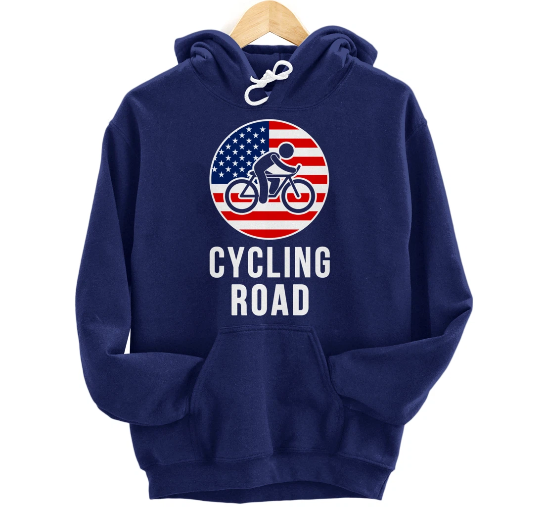 Cycling Road USA Pullover Hoodie