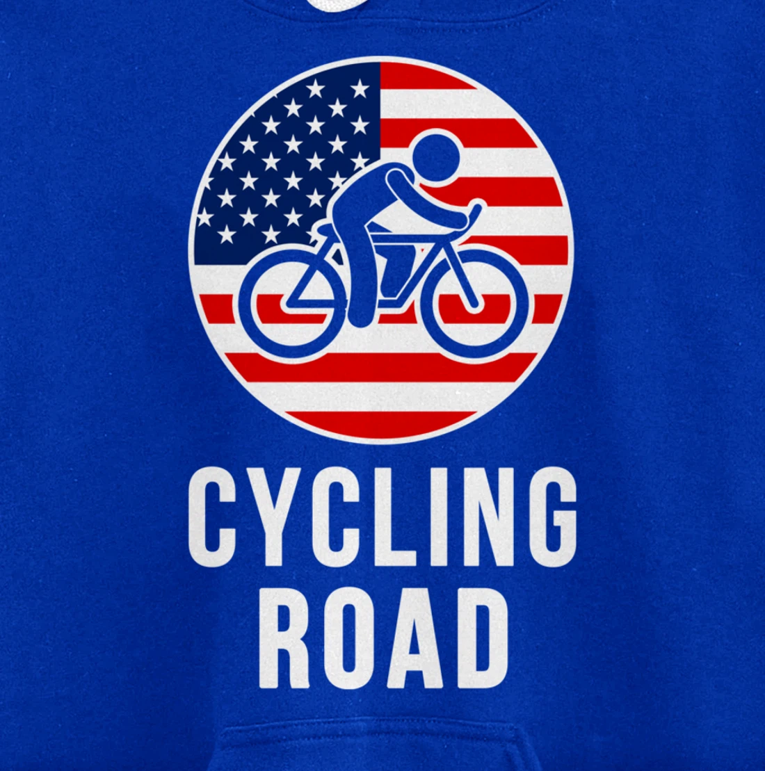 Cycling Road USA Pullover Hoodie