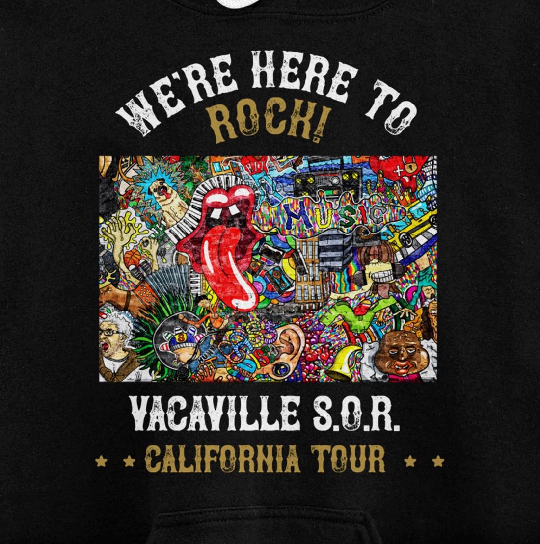 We're Here to Rock! Pullover Hoodie