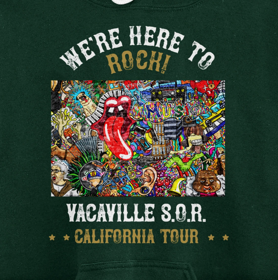 We're Here to Rock! Pullover Hoodie