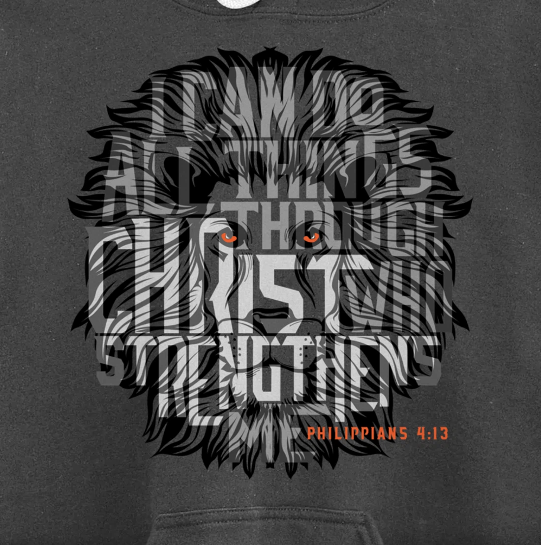 I Can Do All Things Through Christ Who Strengthens Me Pullover Hoodie