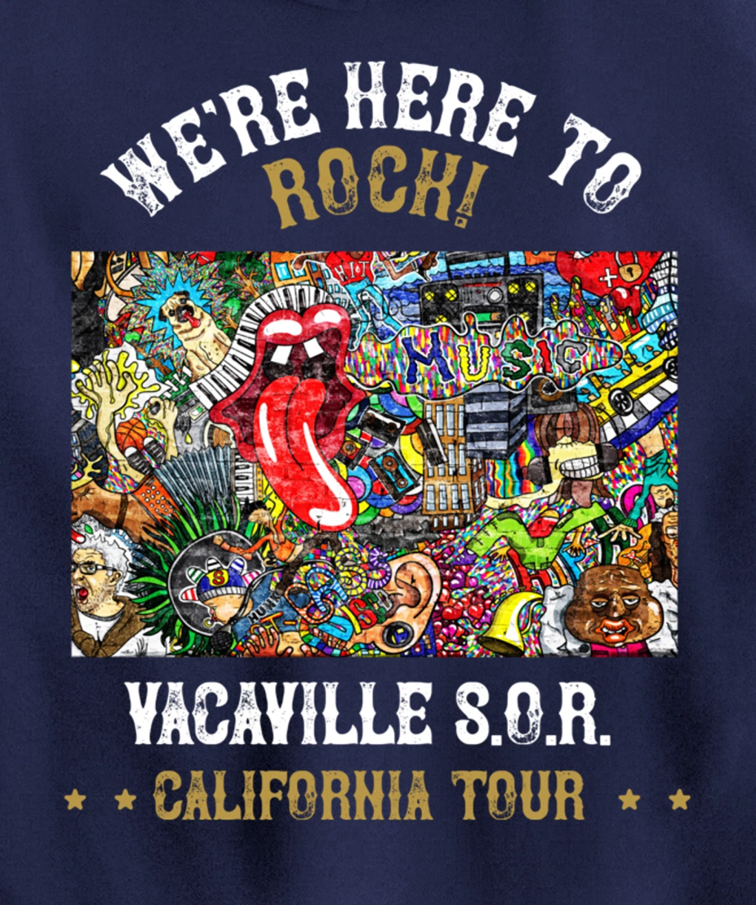 We're Here to Rock! Pullover Hoodie