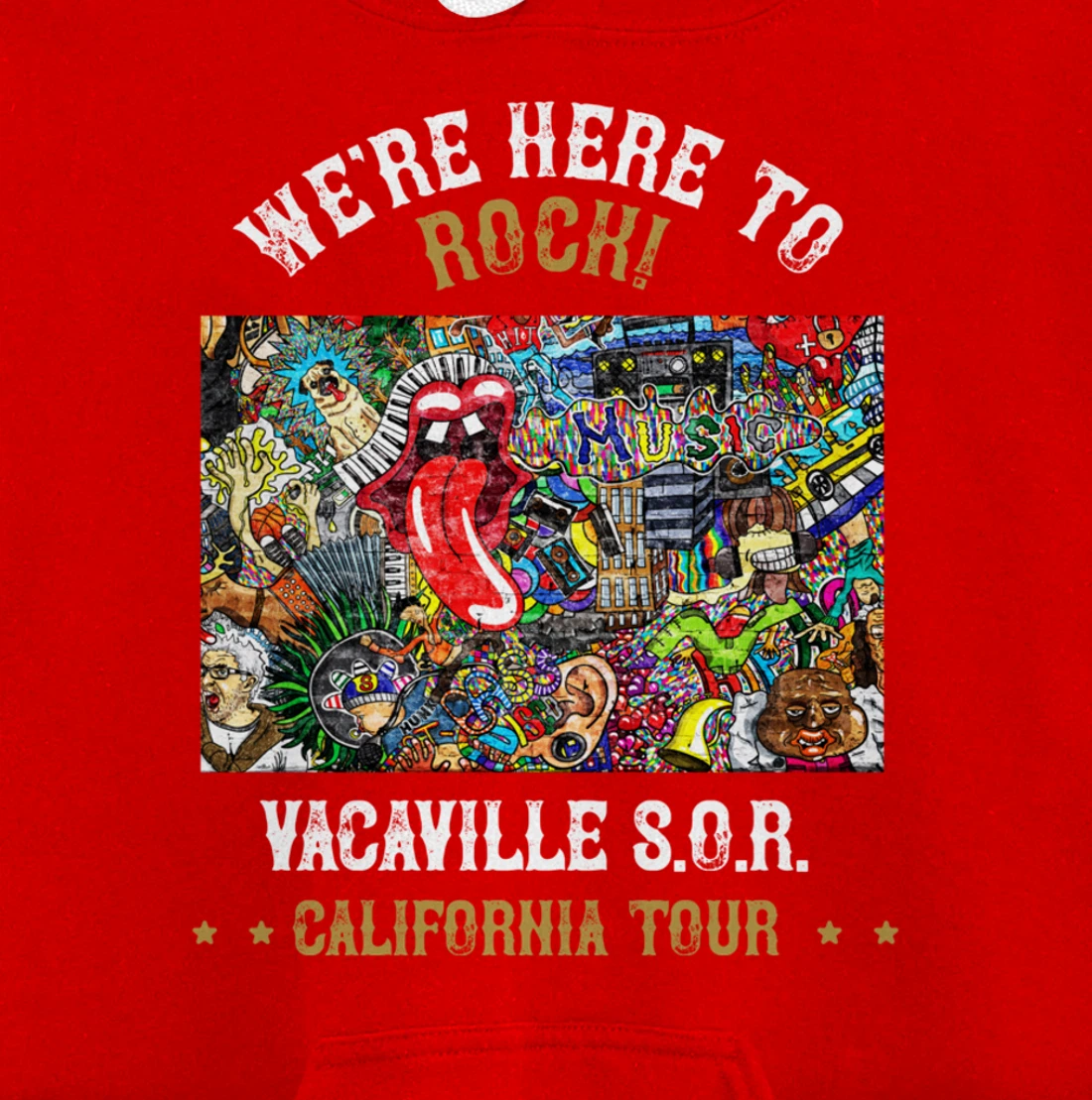 We're Here to Rock! Pullover Hoodie