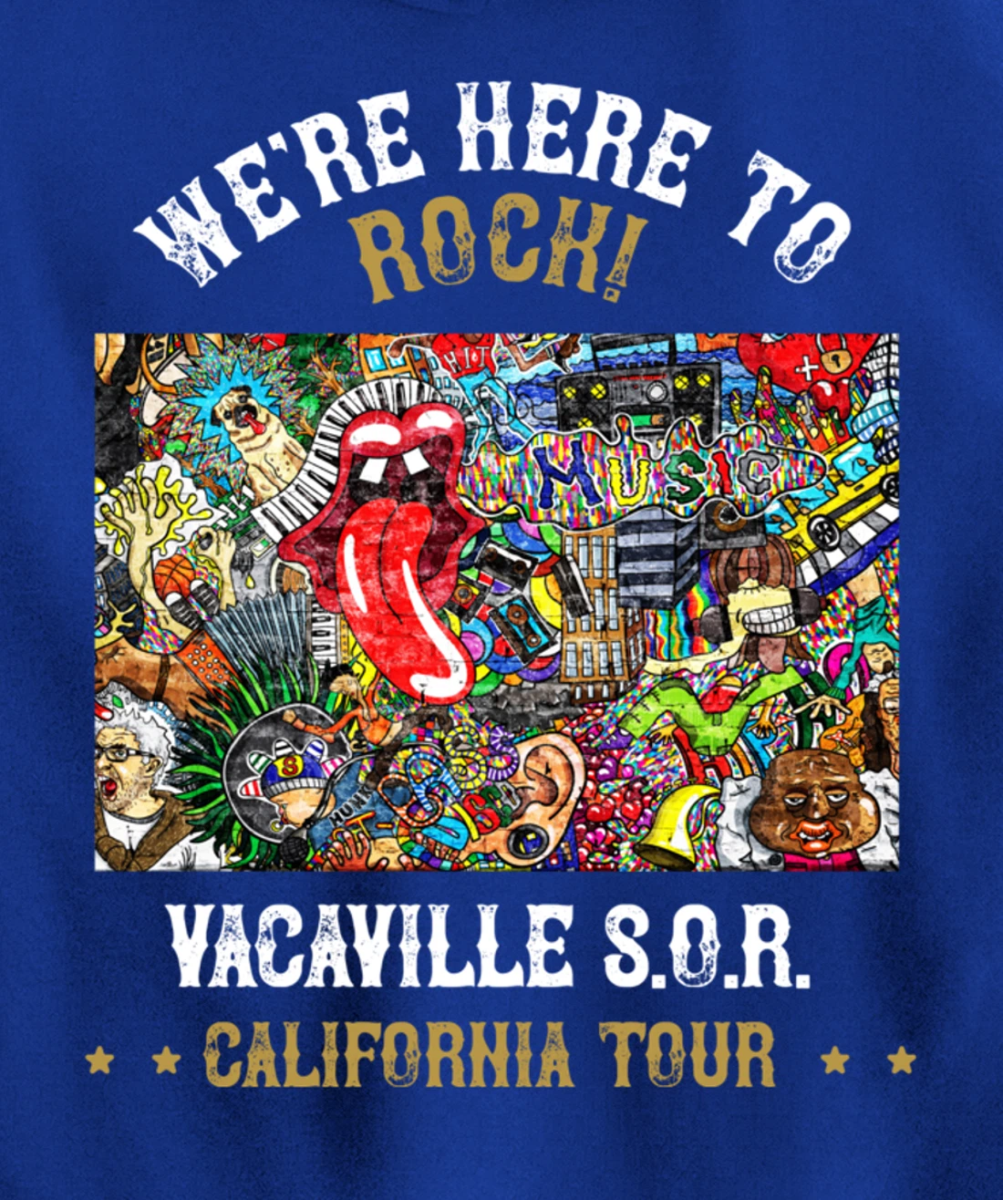 We're Here to Rock! Pullover Hoodie