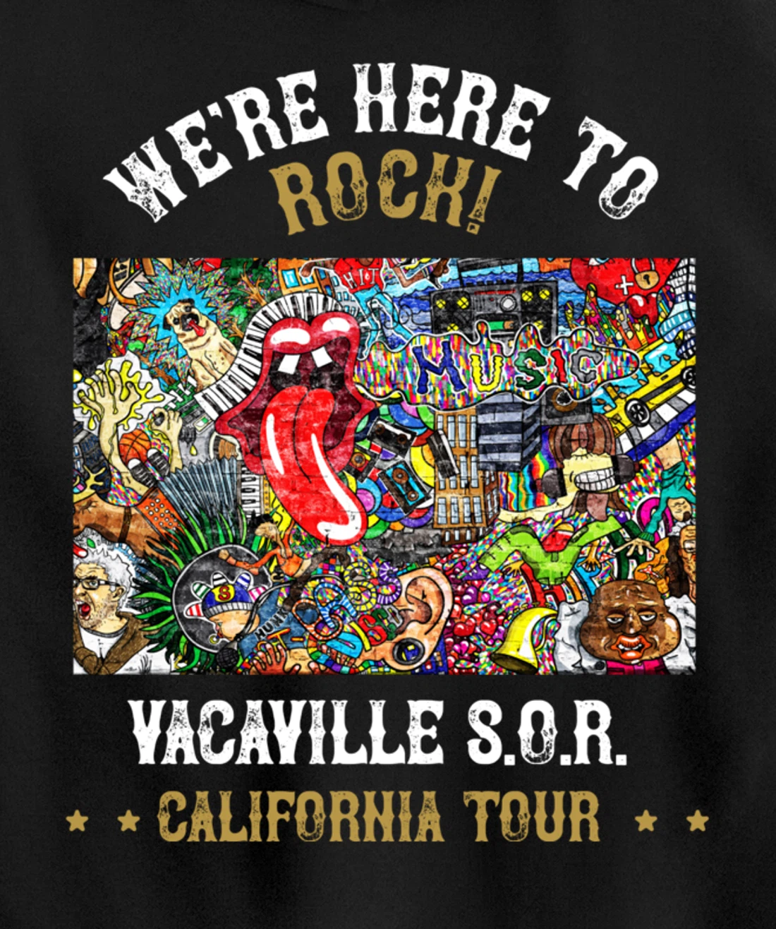 We're Here to Rock! Pullover Hoodie