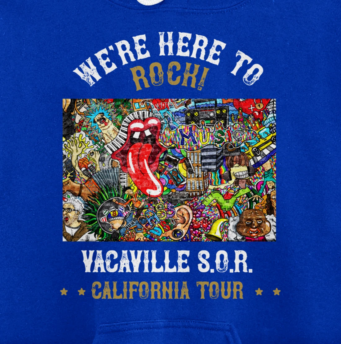 We're Here to Rock! Pullover Hoodie