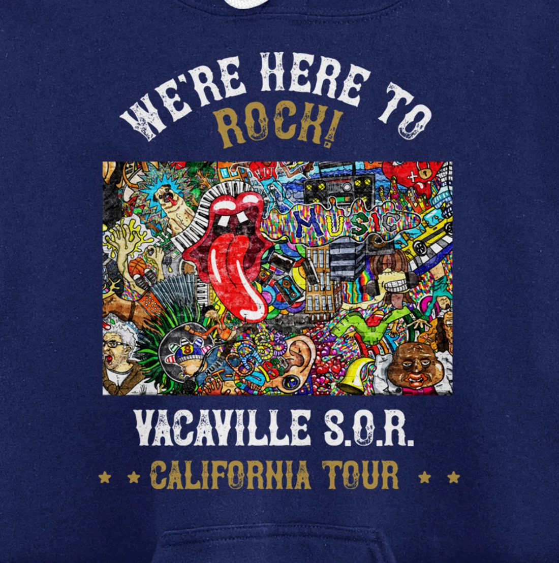 We're Here to Rock! Pullover Hoodie