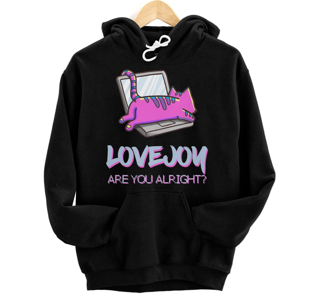 Lovejoy Merch Wilbur Soot Bored Cat Pullover Hoodie