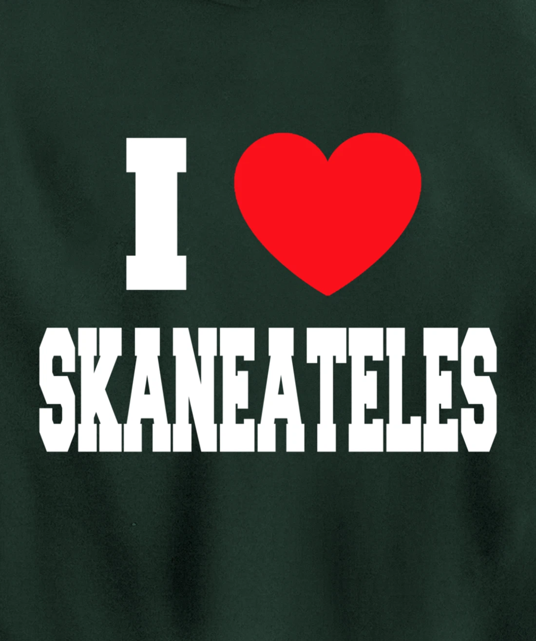 I Love Skaneateles Pullover Hoodie