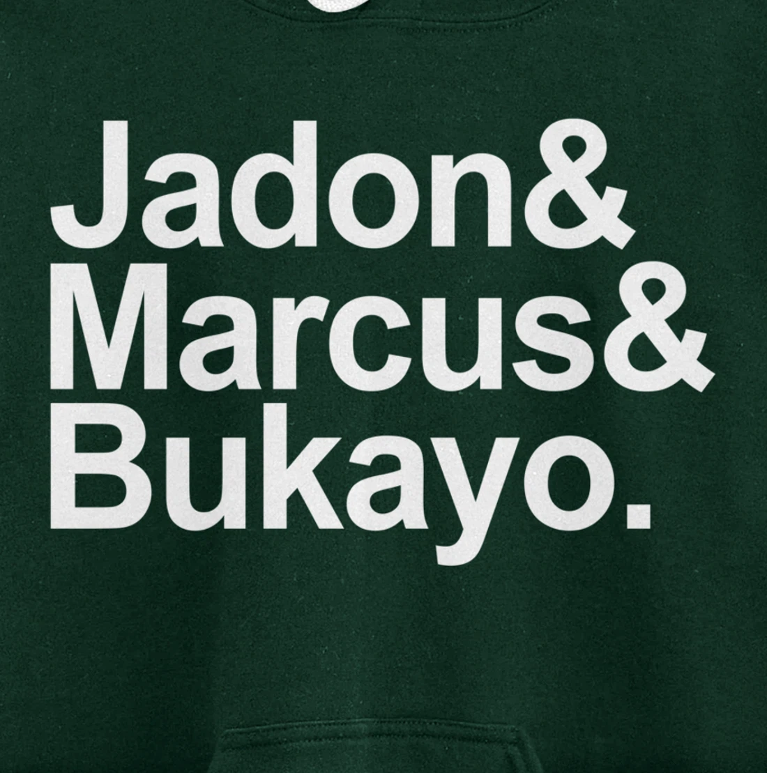 Jason-Marcus-Bukayo Pullover Hoodie