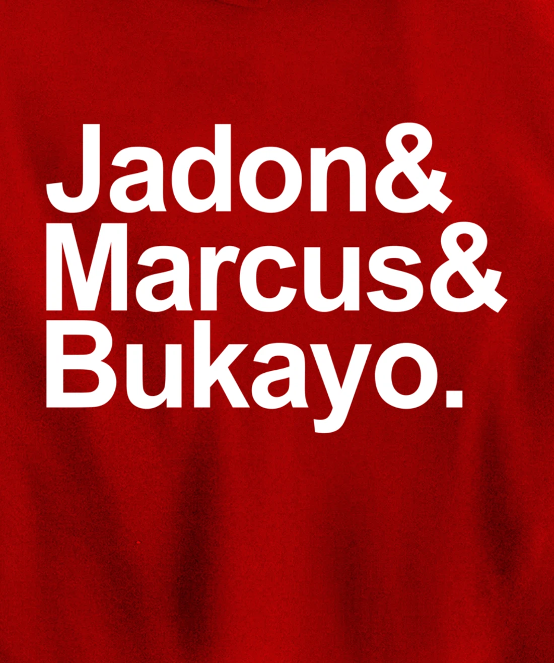 Jason-Marcus-Bukayo Pullover Hoodie