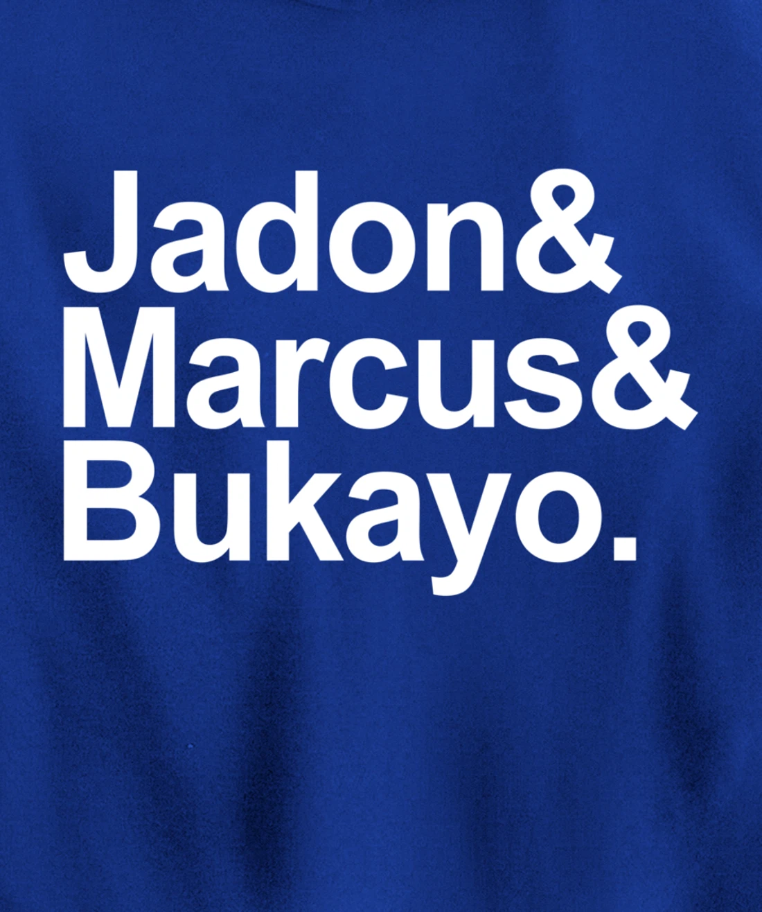 Jason-Marcus-Bukayo Pullover Hoodie