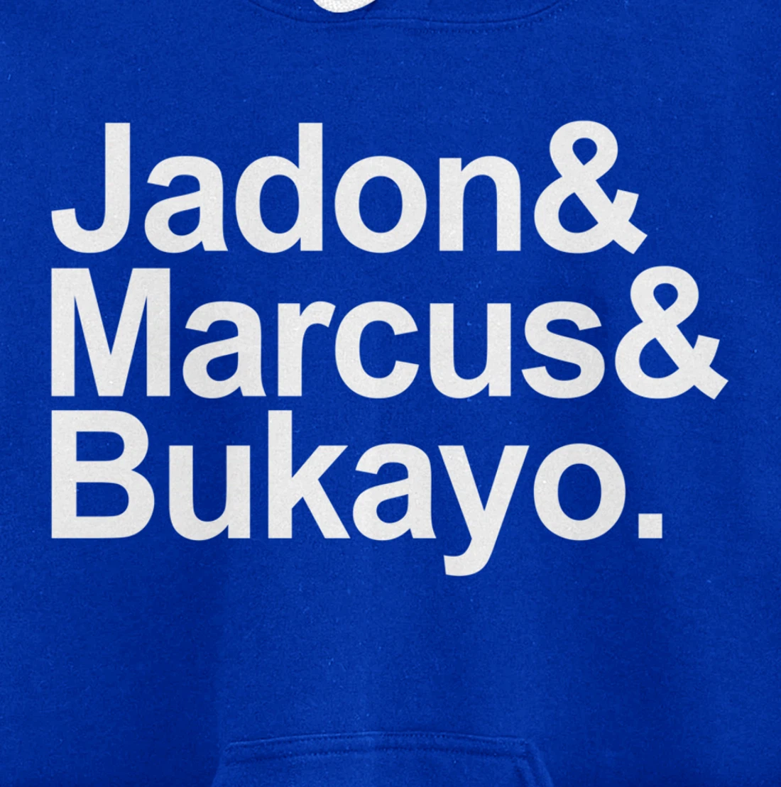 Jason-Marcus-Bukayo Pullover Hoodie
