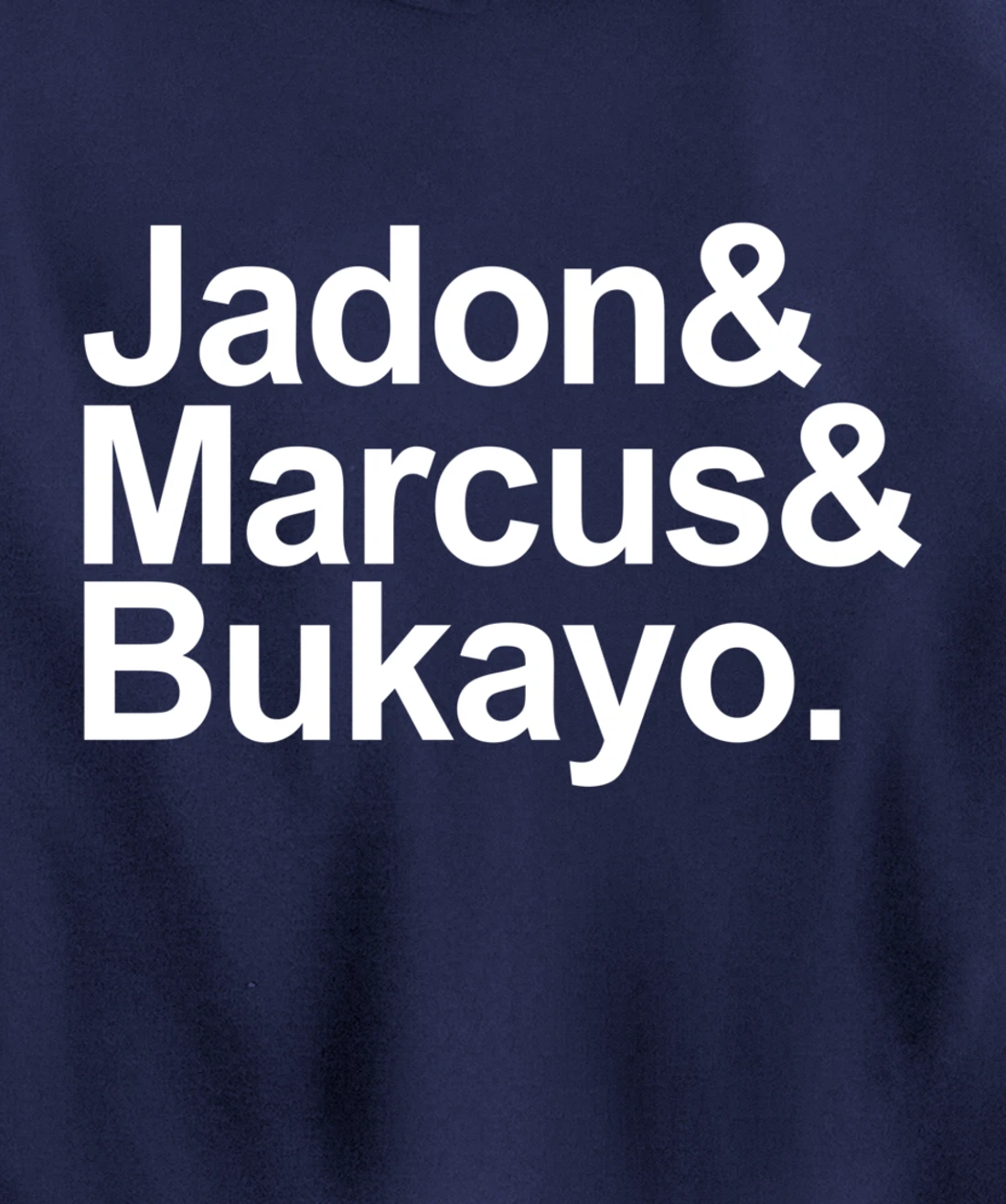 Jason-Marcus-Bukayo Pullover Hoodie